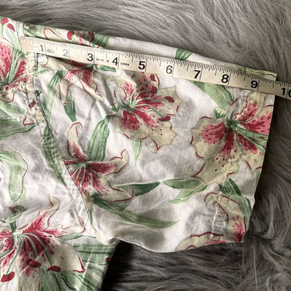 Alexander Julian Shirt Sz XL Colours Hibiscus Flower Print Hawaiian Casual Mens - Picture 9 of 9